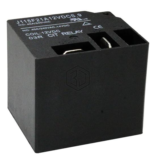 J115F21A12VDCS.9 - CIT Relay and Switch - Power Relays, Over 2 Amps