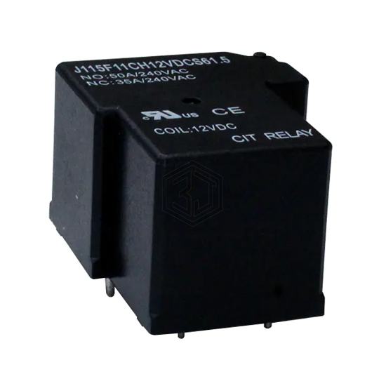 J115F11CH12VDCS61.5 - CIT Relay and Switch - Power Relays, Over 2 Amps