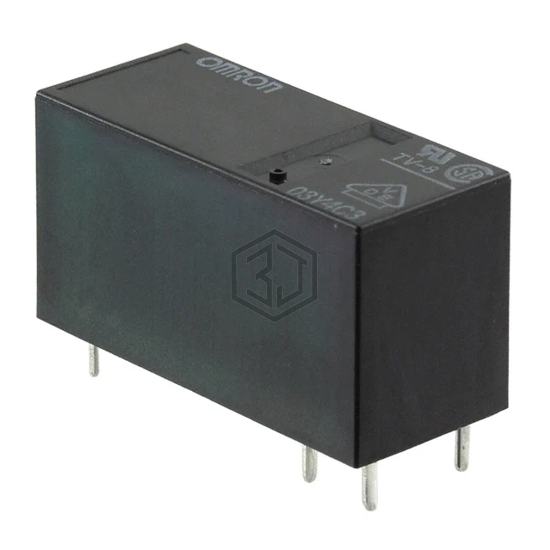 G5RL-U1A-E-DC24 - Omron Electronics Inc-EMC Div - Power Relays, Over 2 Amps
