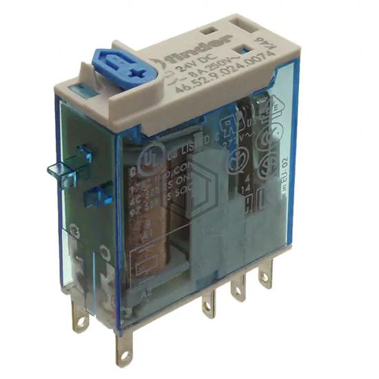46.52.9.024.0074 - Finder Relays, Inc. - Power Relays, Over 2 Amps