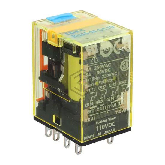 RU4S-CD-D24 - IDEC - Power Relays, Over 2 Amps