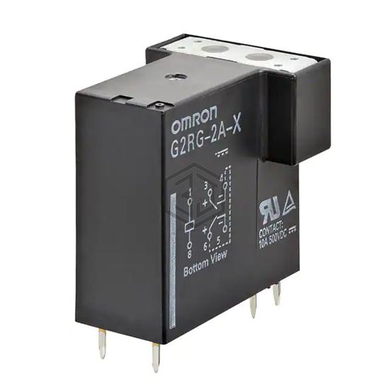 G2RG-2A-X DC24 - Omron Electronics Inc-EMC Div - Power Relays, Over 2 Amps