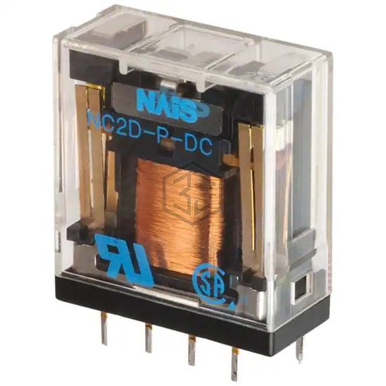 NC2D-P-DC24V - Panasonic Electric Works - Power Relays, Over 2 Amps