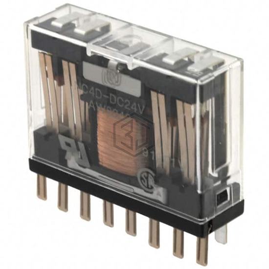 NC4D-DC12V - Panasonic Electric Works - Power Relays, Over 2 Amps