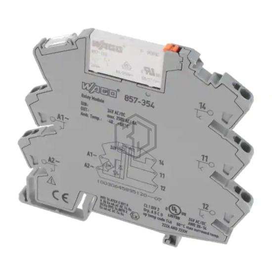 857-354 - WAGO Corporation - Power Relays, Over 2 Amps