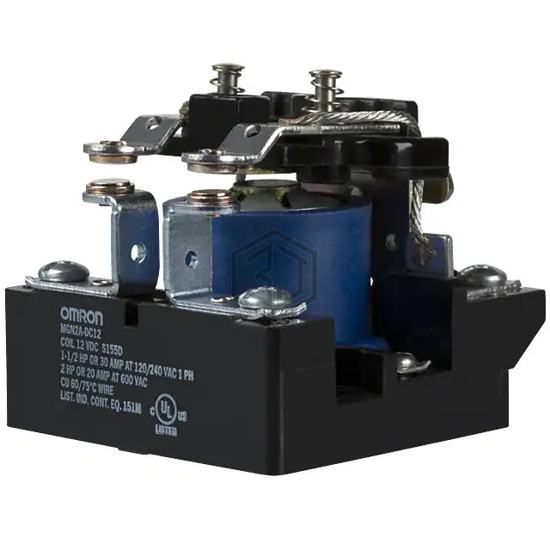 MGN2A-DC48 - Omron Automation and Safety - Power Relays, Over 2 Amps