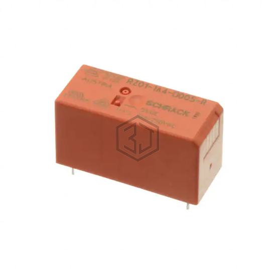 RZ01-1A4-D005-R - TE Connectivity Potter & Brumfield Relays - Power Relays, Over 2 Amps