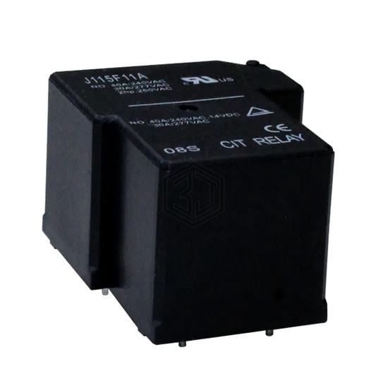 J115F11A120VACS6 - CIT Relay and Switch - Power Relays, Over 2 Amps
