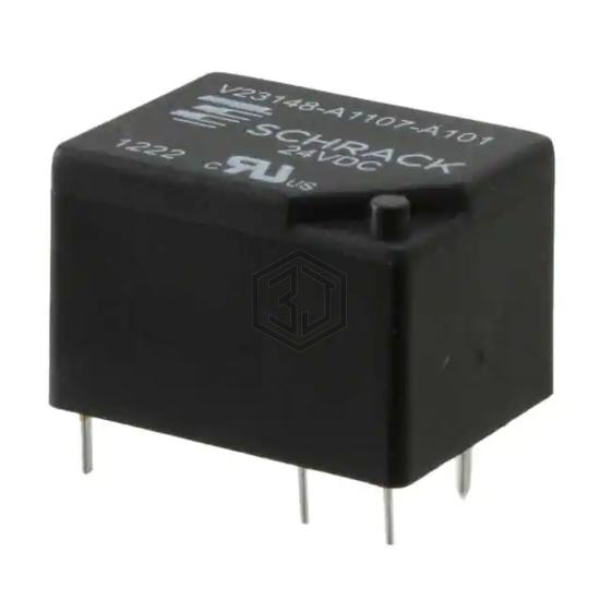 V23148-A0007-A101 - TE Connectivity Potter & Brumfield Relays - Power Relays, Over 2 Amps