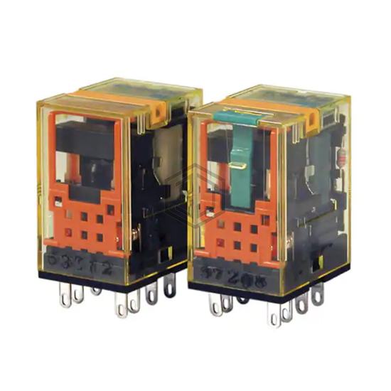 RU2S-CD-D24 - IDEC - Power Relays, Over 2 Amps