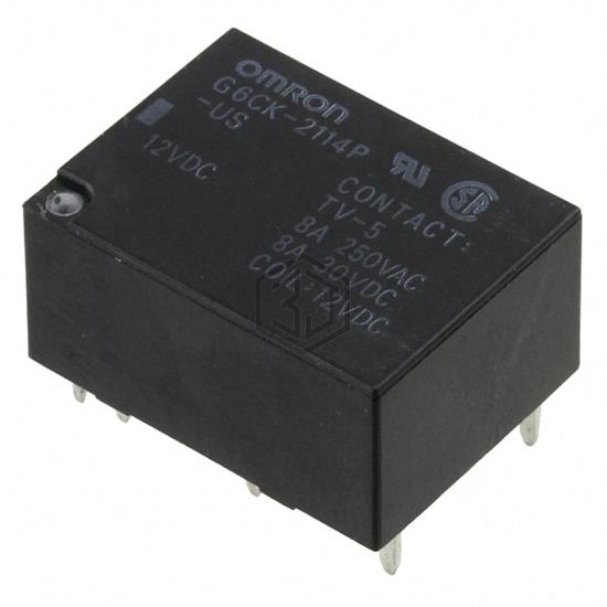 G6CK-2114P-US-DC12 - Omron Electronics Inc-EMC Div - Power Relays, Over 2 Amps
