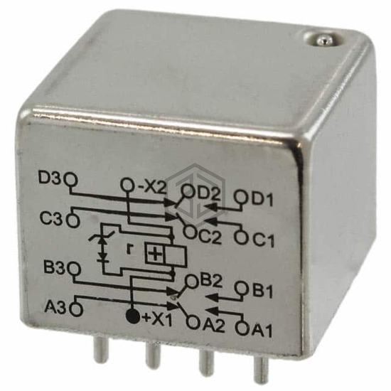 FCB-405-BZ4 - TE Connectivity Aerospace, Defense and Marine - Power Relays, Over 2 Amps