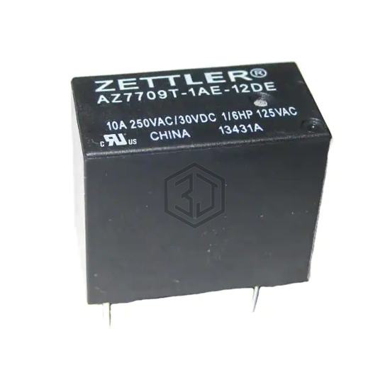AZ7709-1AE-12DE - American Zettler - Power Relays, Over 2 Amps