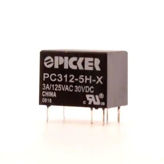 PC312-5H-X - Picker Components - Power Relays, Over 2 Amps