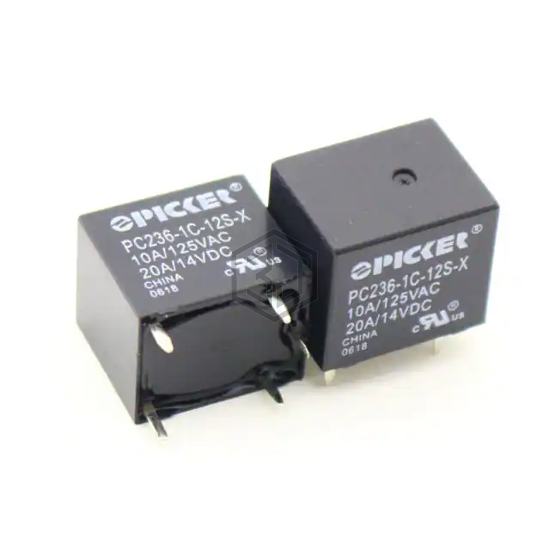 PC236-1C-12S-X - Picker Components - Power Relays, Over 2 Amps