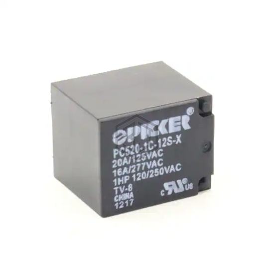 PC520-1C-12S-X - Picker Components - Power Relays, Over 2 Amps