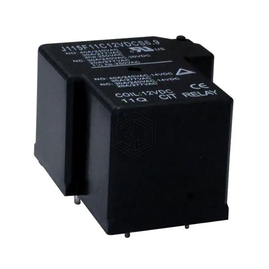 J115F11C12VDCS6.9 - CIT Relay and Switch - Power Relays, Over 2 Amps
