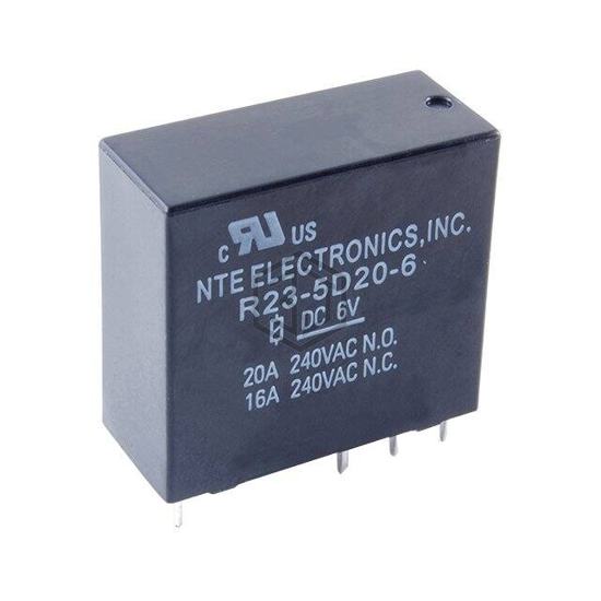 R23-5D20-24 - NTE Electronics, Inc - Power Relays, Over 2 Amps
