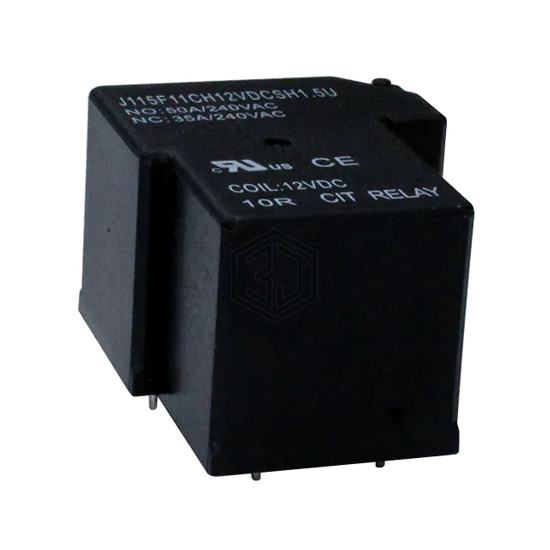 J115F11CH12VDCSH1.5U - CIT Relay and Switch - Power Relays, Over 2 Amps