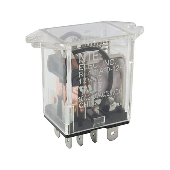 R14-11D10-12F - NTE Electronics, Inc - Power Relays, Over 2 Amps