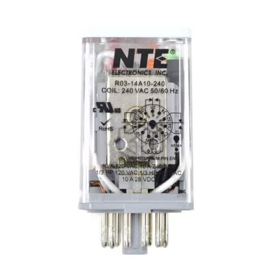 R03-14A10-240 - NTE Electronics, Inc - Power Relays, Over 2 Amps