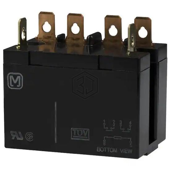HE2AN-DC48V - Panasonic Electric Works - Power Relays, Over 2 Amps