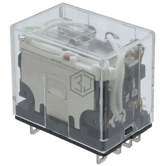 LY4N-D2-DC24 - Omron Automation and Safety - Power Relays, Over 2 Amps