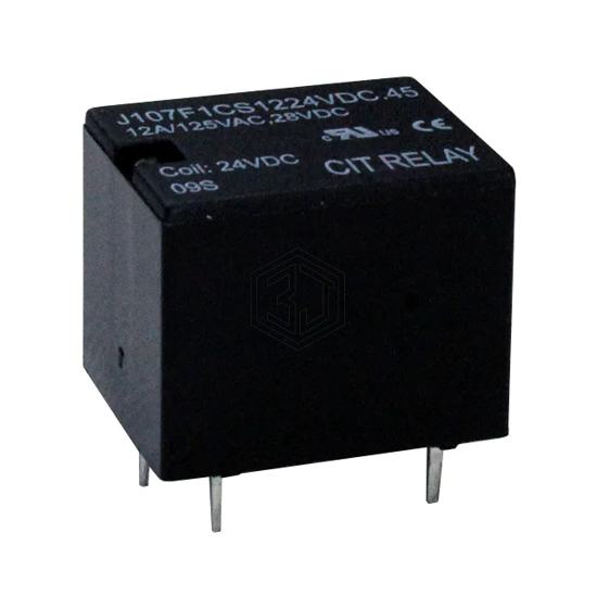 J107F1CS1224VDC.45 - CIT Relay and Switch - Power Relays, Over 2 Amps