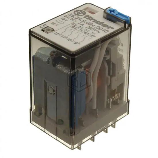 55.34.9.024.0040 - Finder Relays, Inc. - Power Relays, Over 2 Amps
