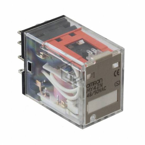 MY4ZN AC48/50 (S) - Omron Automation and Safety - Power Relays, Over 2 Amps