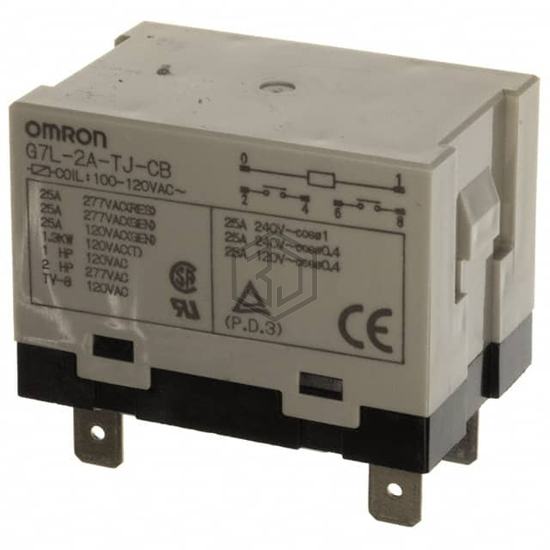 G7L-2A-T-J-CB-AC100/120 - Omron Electronics Inc-EMC Div - Power Relays, Over 2 Amps
