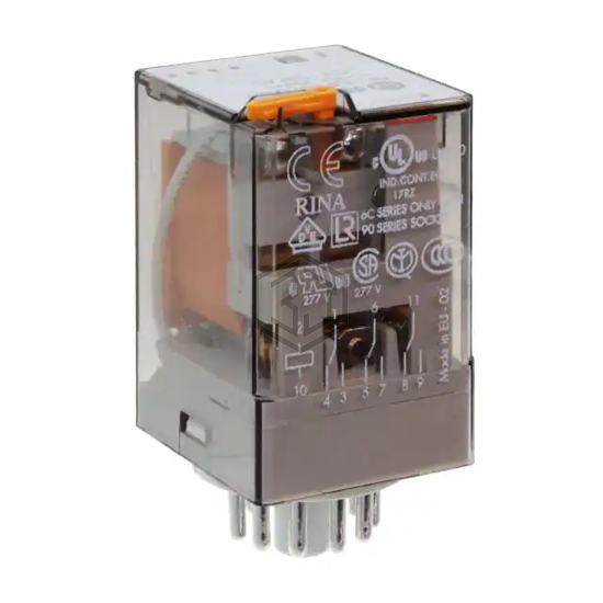 60.12.8.024.0050 - Finder Relays, Inc. - Power Relays, Over 2 Amps