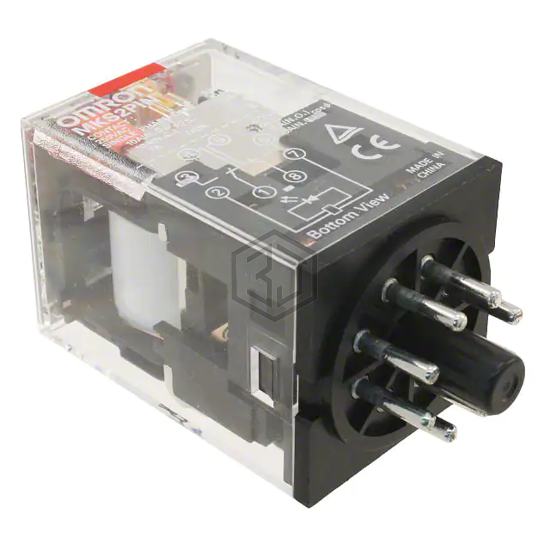 MKS2PIN AC110 - Omron Automation and Safety - Power Relays, Over 2 Amps