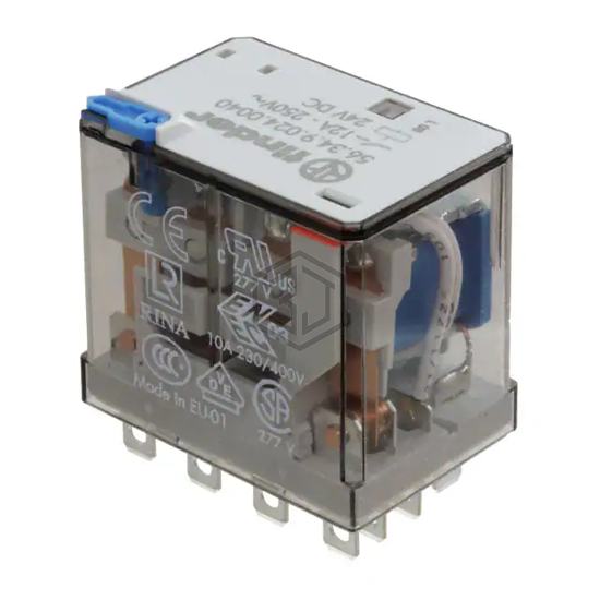 56.34.9.024.0040 - Finder Relays, Inc. - Power Relays, Over 2 Amps