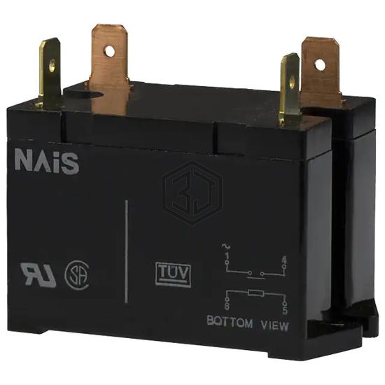 HE1AN-Q-DC12V - Panasonic Electric Works - Power Relays, Over 2 Amps