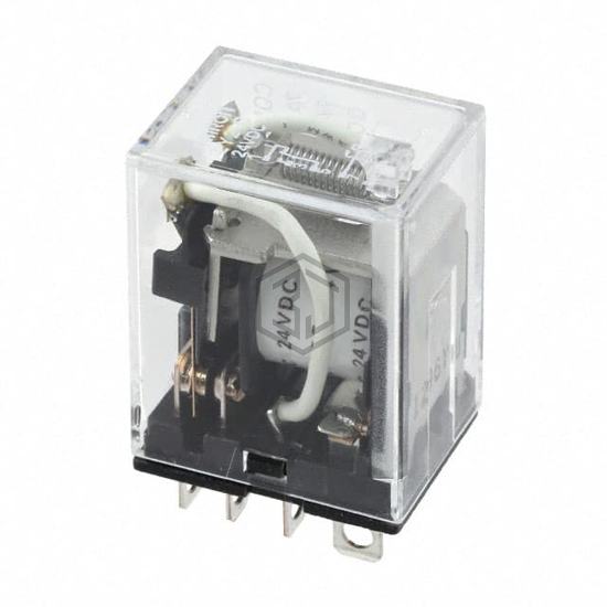 LY2-C DC24 - Omron Automation and Safety - Power Relays, Over 2 Amps