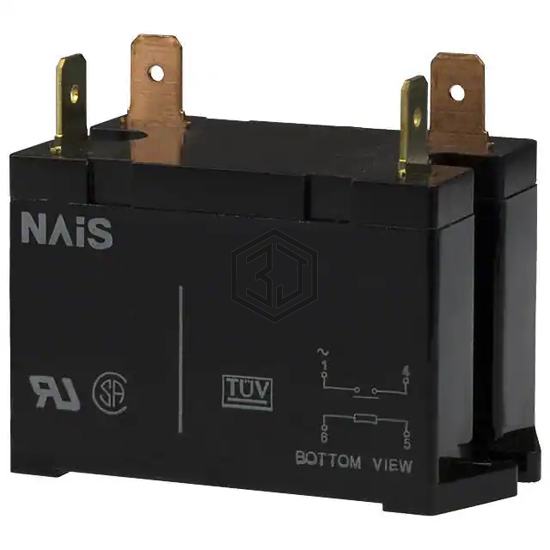 HE1AN-Q-AC12V - Panasonic Electric Works - Power Relays, Over 2 Amps
