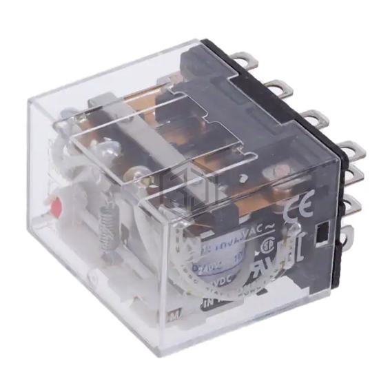 LY4N-AC100/110 - Omron Automation and Safety - Power Relays, Over 2 Amps