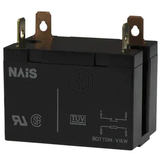 HE1AN-DC6V - Panasonic Electric Works - Power Relays, Over 2 Amps