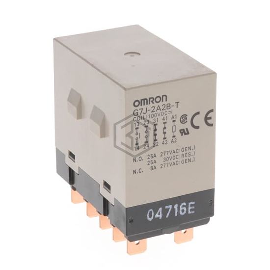 G7J-2A2B-T DC100 - Omron Automation and Safety - Power Relays, Over 2 Amps