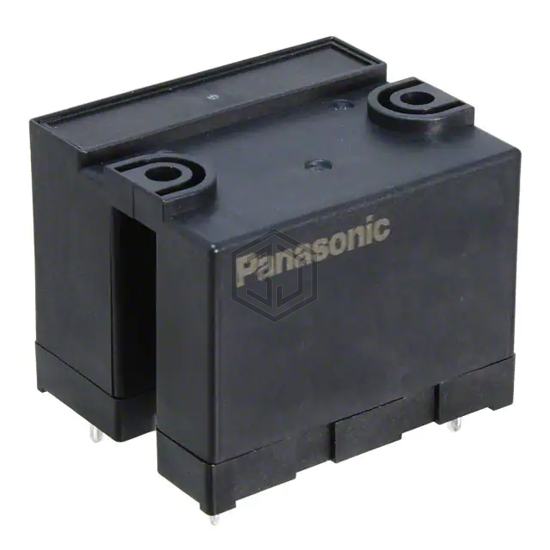 HEV2AN-P-DC6V - Panasonic Electric Works - Power Relays, Over 2 Amps