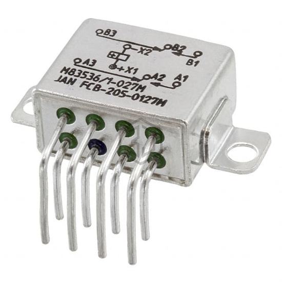 FCB-205-0127M - TE Connectivity Aerospace, Defense and Marine - Power Relays, Over 2 Amps