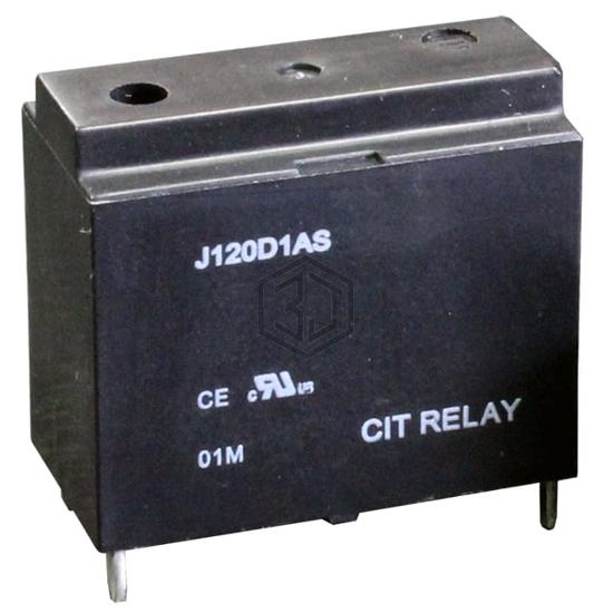 J120D1AS24VDCP - CIT Relay and Switch - Power Relays, Over 2 Amps