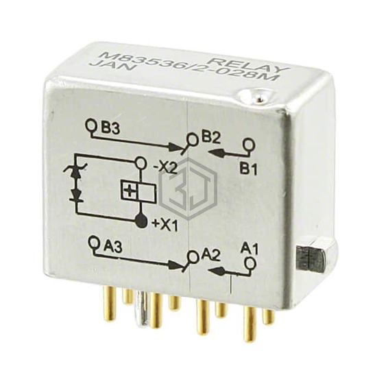FCB-205-0228M - TE Connectivity Aerospace, Defense and Marine - Power Relays, Over 2 Amps