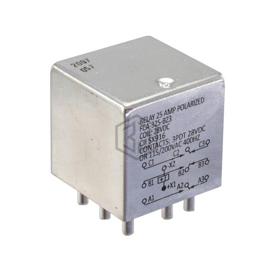 FCA-325-BZ3 - TE Connectivity Aerospace, Defense and Marine - Power Relays, Over 2 Amps