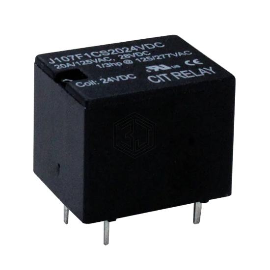 J107F1CS2024VDC.80 - CIT Relay and Switch - Power Relays, Over 2 Amps
