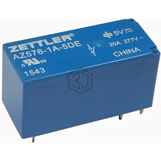 AZ576-1A-12DE - American Zettler - Power Relays, Over 2 Amps