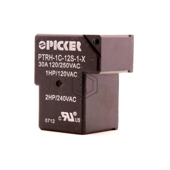 PTRH-1C-12S-1-X - Picker Components - Power Relays, Over 2 Amps