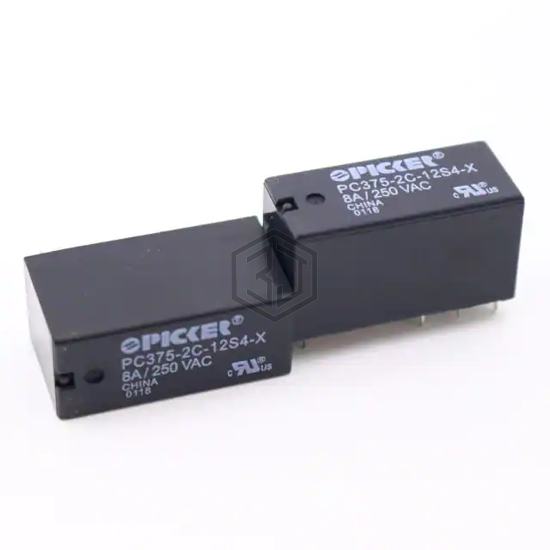 PC375-2C-12S4-X - Picker Components - Power Relays, Over 2 Amps