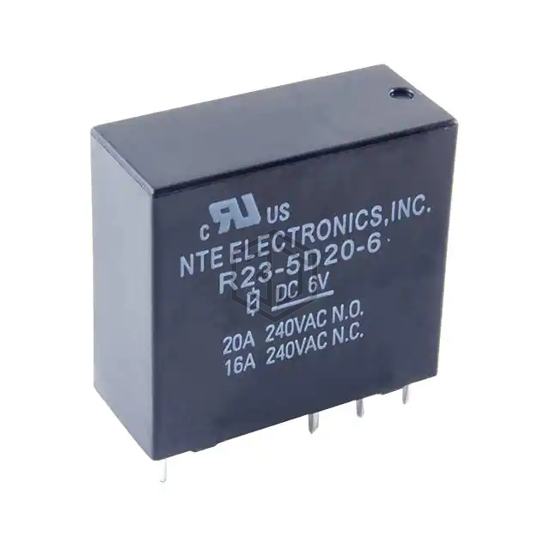 R23-5D20-12 - NTE Electronics, Inc - Power Relays, Over 2 Amps